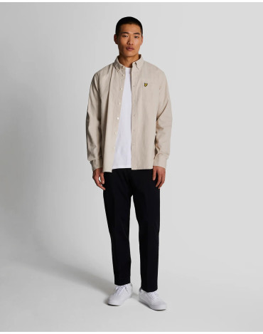 Camisa de lino y algodón -... 2