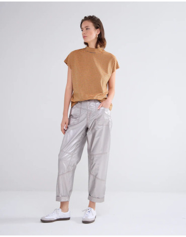 Top manga corta de rayas... 2