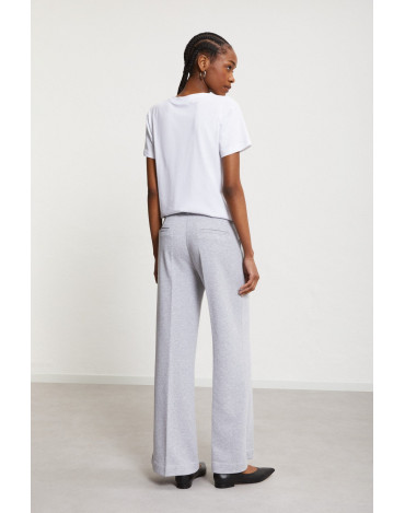 Pantalón gris de algodón 2