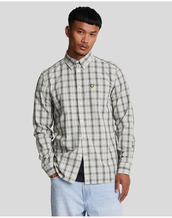 Camisa de cuadros en popelín Lyle and...