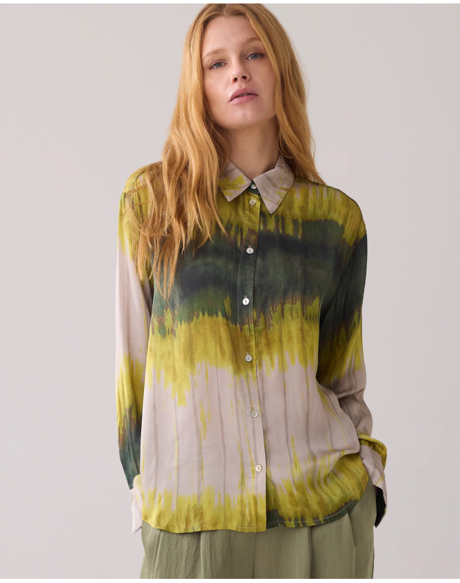 Blusa camisera tie dye confeccionada...
