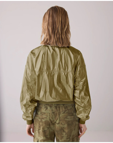 Cazadora bomber metalizada... 2