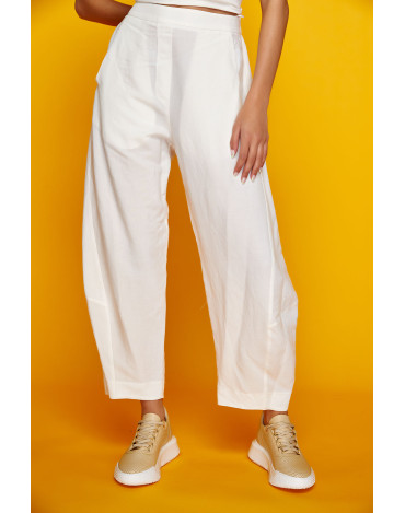 Pantalones globo de lino... 2