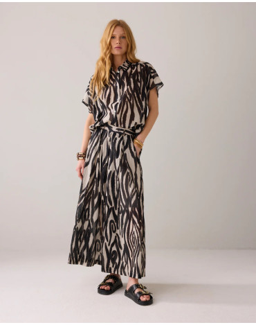 Blusa cuadrada con...