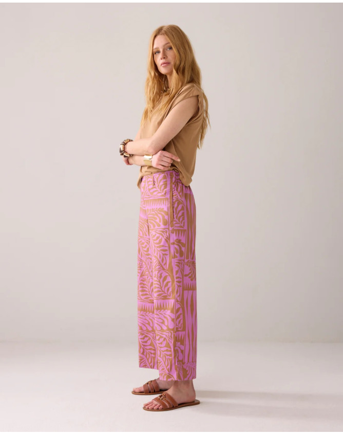 Pantalón 7/8 bicolor Summum Woman