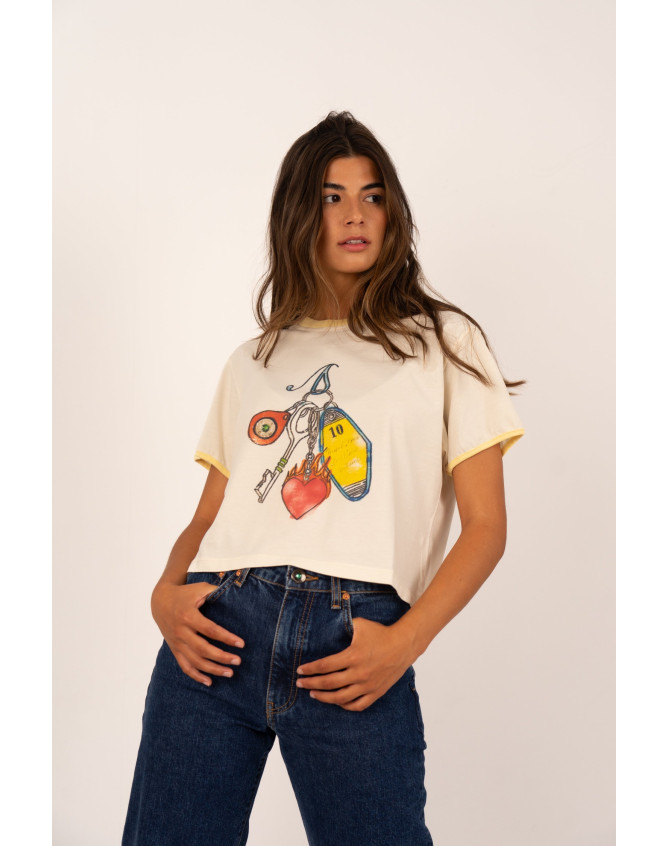 Camiseta Les Clés ANDESITES Camiseta Les Clés ANDESITES