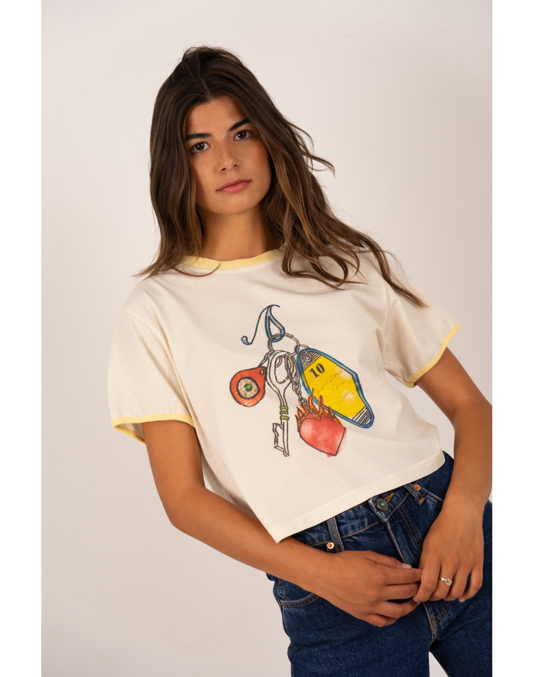 Camiseta Les Clés ANDESITES Camiseta Les Clés ANDESITES