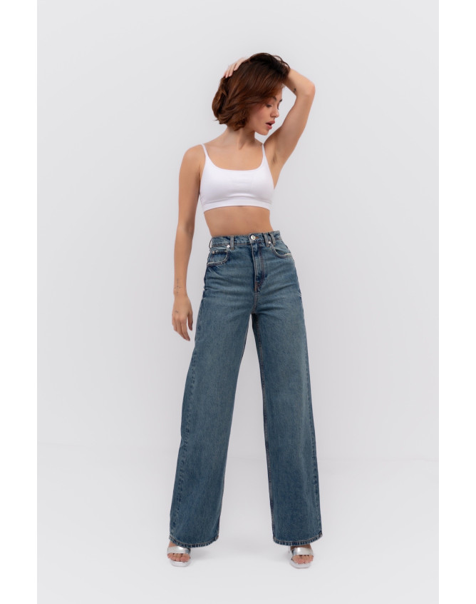 JEANS AUBE STONE BLUE ANDESITES JEANS AUBE STONE BLUE ANDESITES