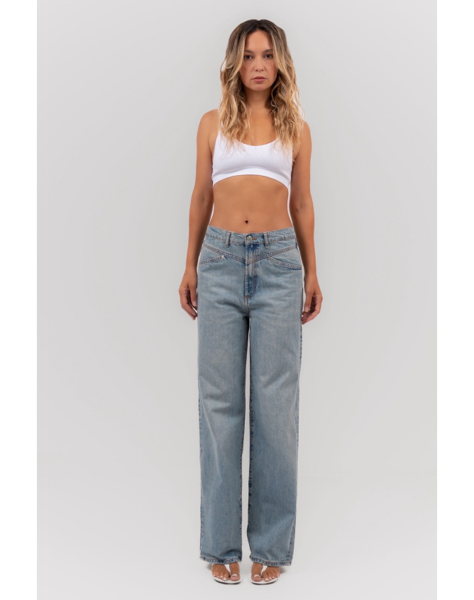 JEANS SAGESSE VINTAGE BLUE ANDESITES