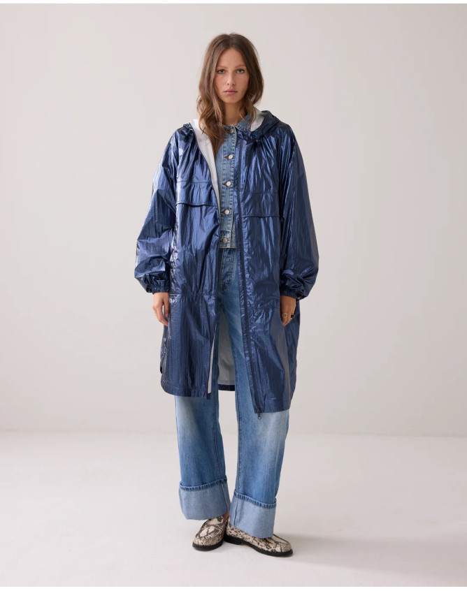 Impermeable metálico con bolsa de...