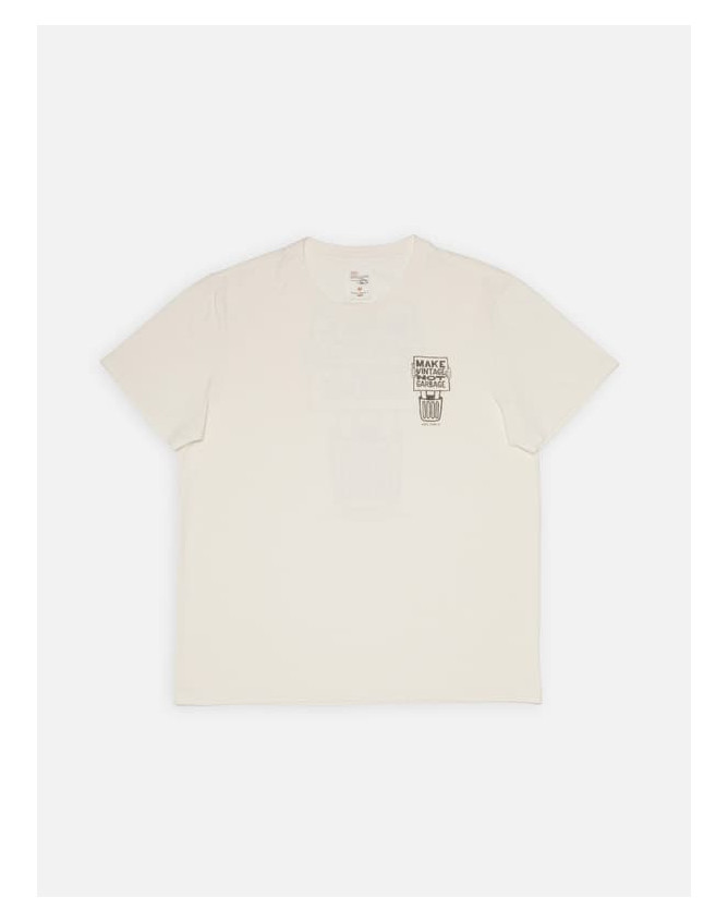 Camiseta Roy Garbage color blanco...