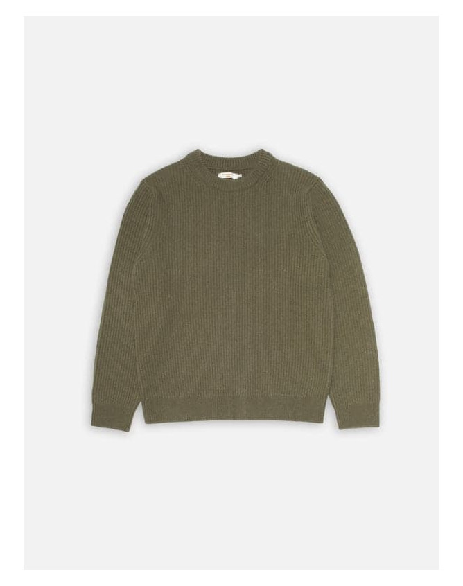 Suéter de lana acanalado , color...