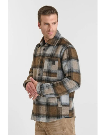Sobrecamisa de cuadros Le... 2