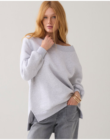 JERSEY OVERSIZE CON CUELLO...