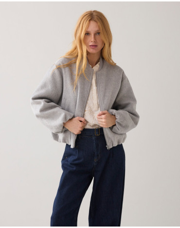 CHAQUETA BOMBER EN MEZCLA... 2