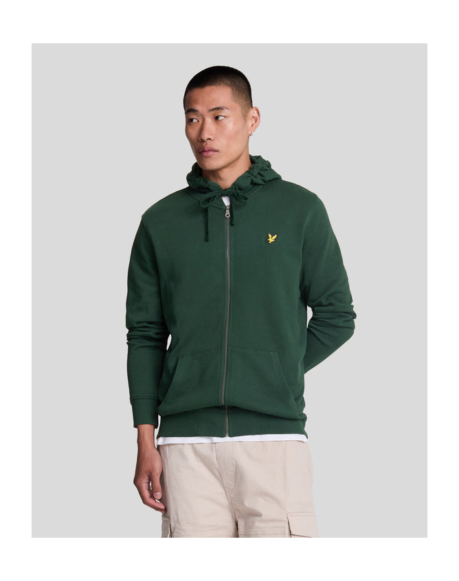 Sudadera con capucha y cremallera...