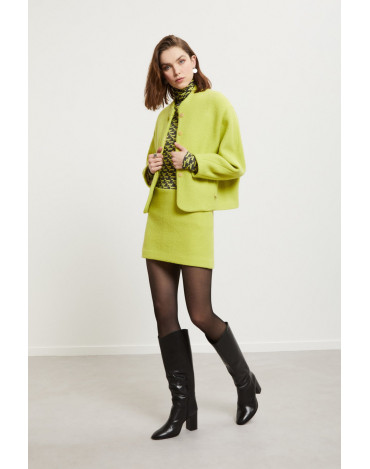 Minifalda de lana hervida... 2