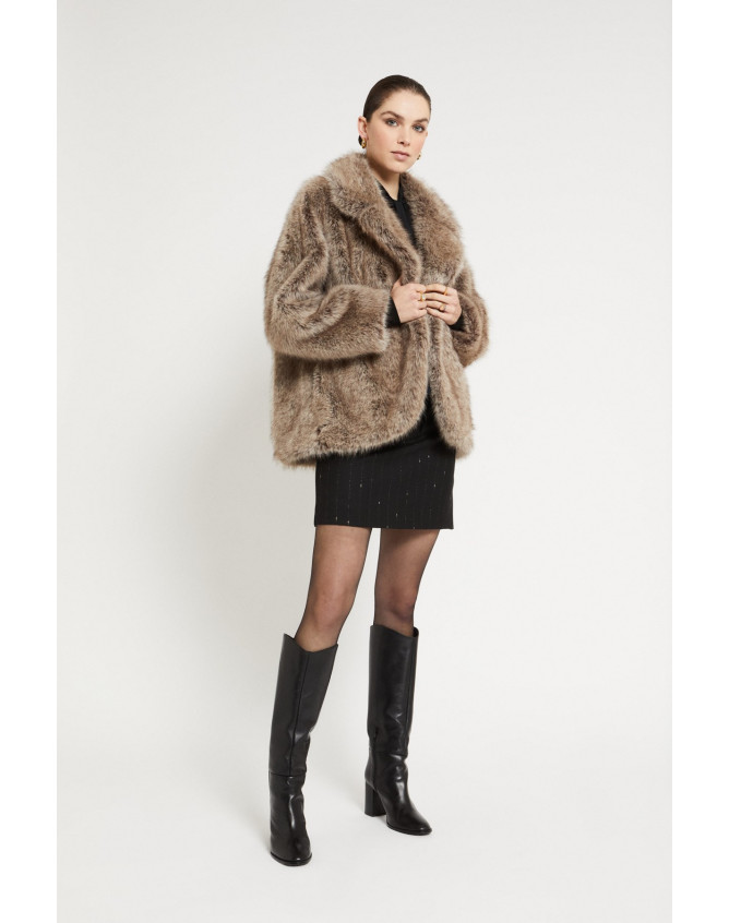 Chaquetón de pelo sintético Ottod´ame