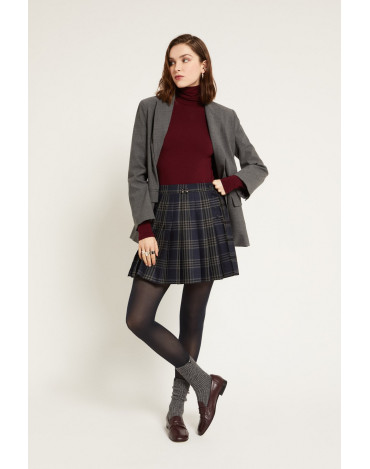 Mini falda plisada de... 2