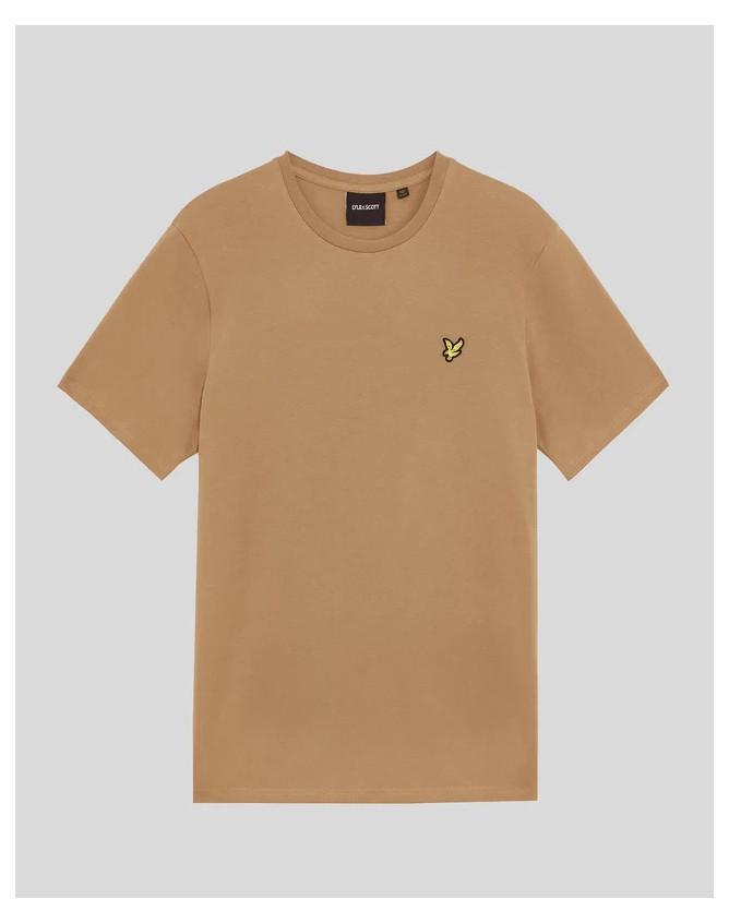 Camiseta básica con logo Lyle and Scott