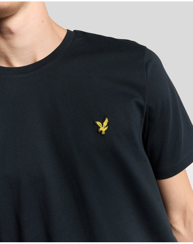 Camiseta básica con logo Lyle and Scott