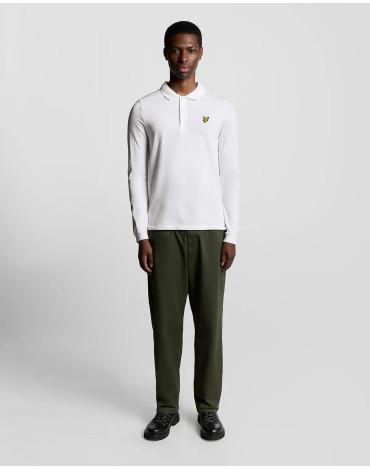 Polo de algodón de manga...