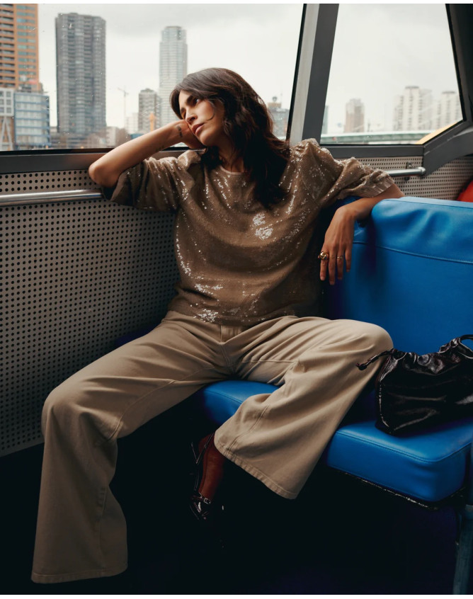 Top de lentejuelas Summum Woman