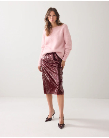 Falda midi de lentejuelas... 2