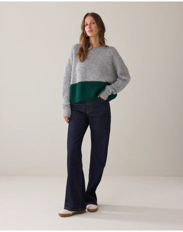 Jersey de punto bicolor... 2