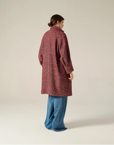 Abrigo largo de mezcla de... 2