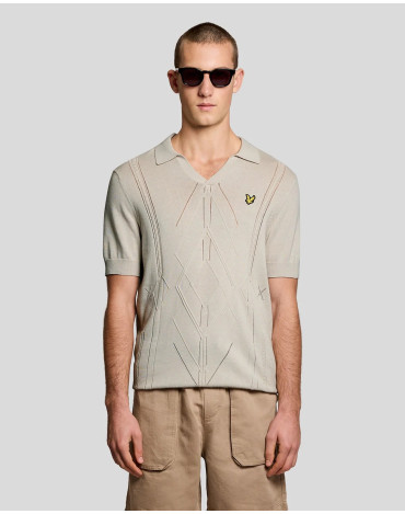 Polo de punto con cuello...