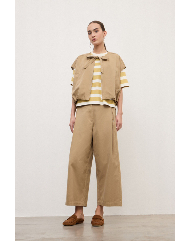 Pantalones anchos de algodón Ottod´ame