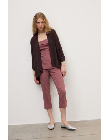 Kimono de mezcla de seda...